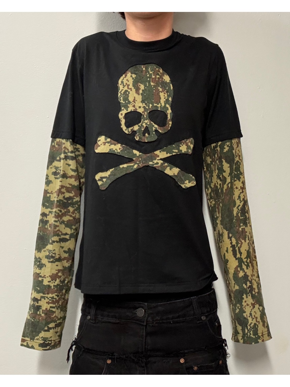 Street Fashion For 2026 - 2026 nuevo esqueleto de camuflaje retro