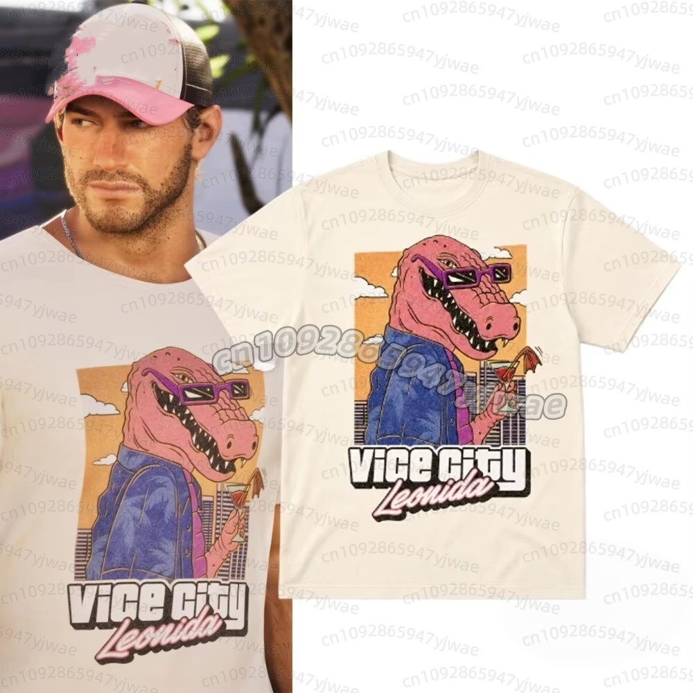 Street Fashion Mood - Camiseta Jason Vice City Leonida con