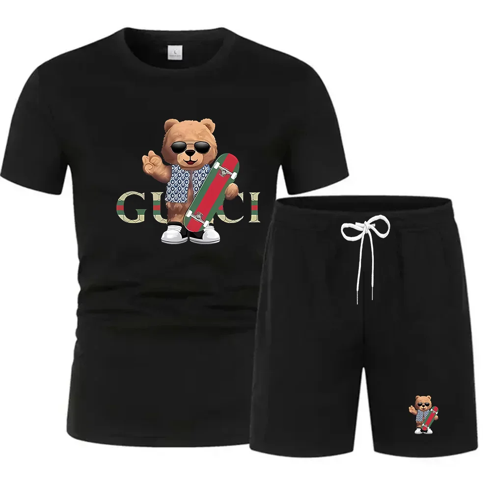 Street Fashion Men - Conjunto deportivo de verano para hombre,