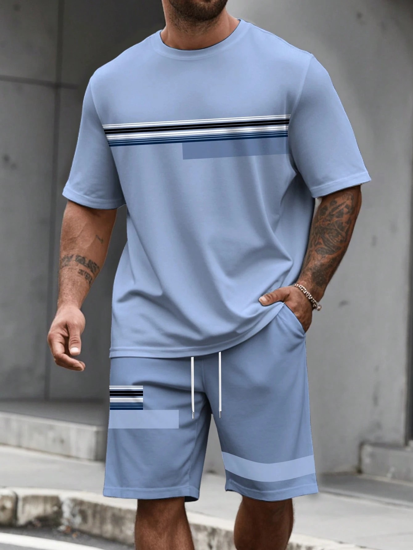 Street Fashion For 2026 - Conjunto de Verano 2026 para Hombre,