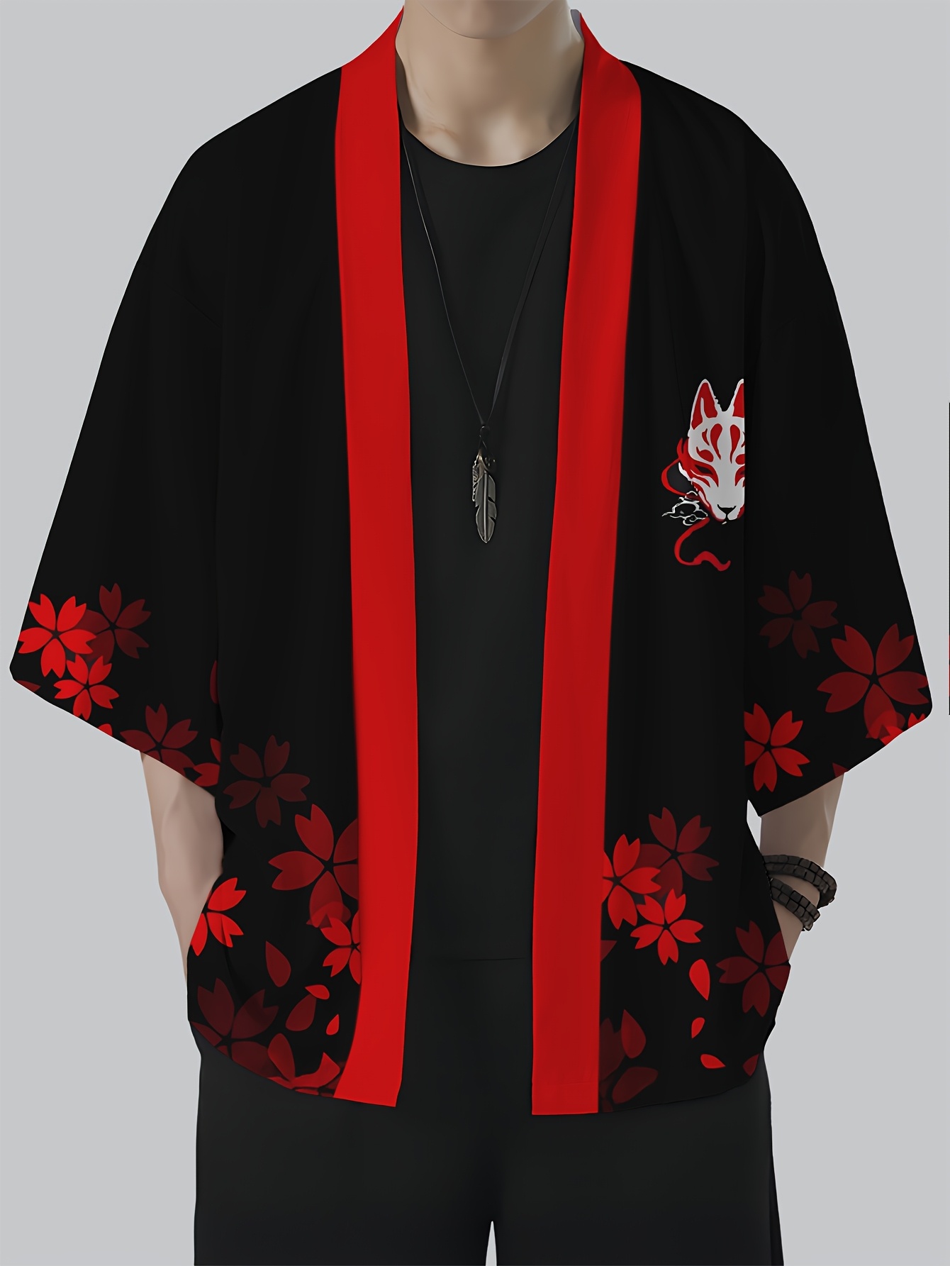 Street Fashion Kimono - Kimono de Verano 2026 para Hombre,