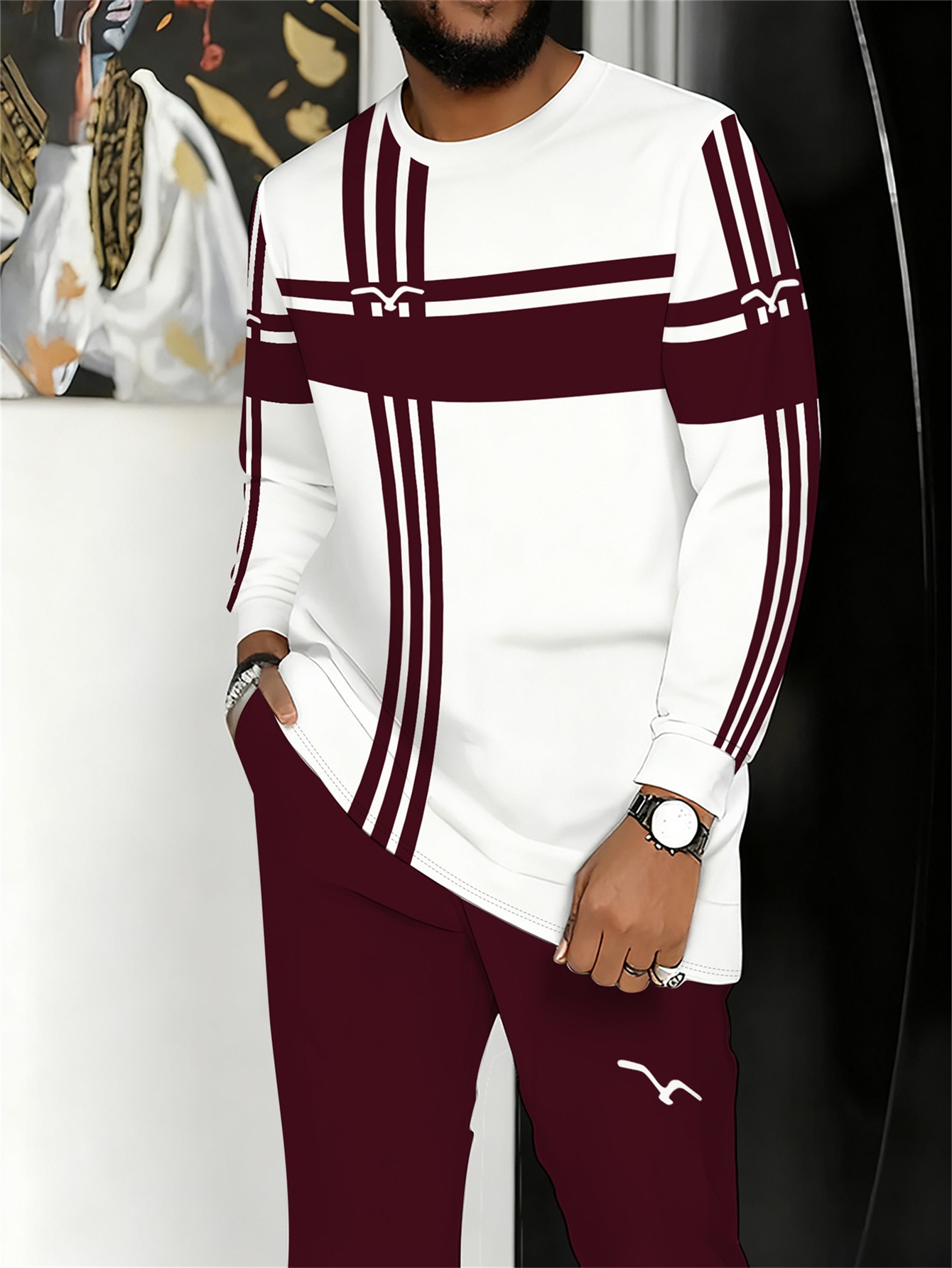 Street Fashion For 2026 - Conjunto de Pantalones y Camisa de