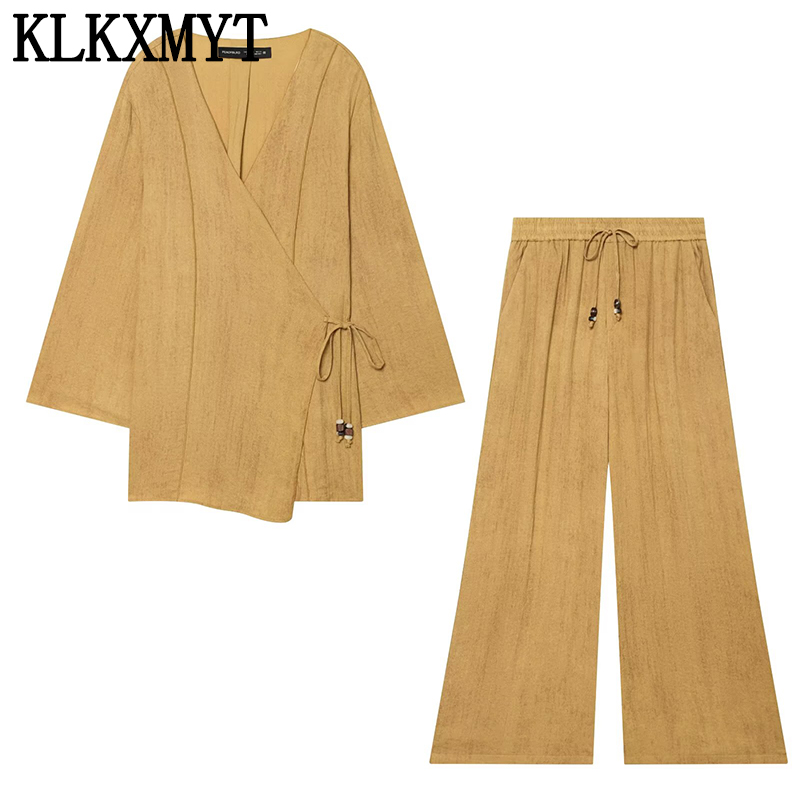 Street Fashion Kimono - Conjunto de 2 Piezas KLKXMYT, Camisa