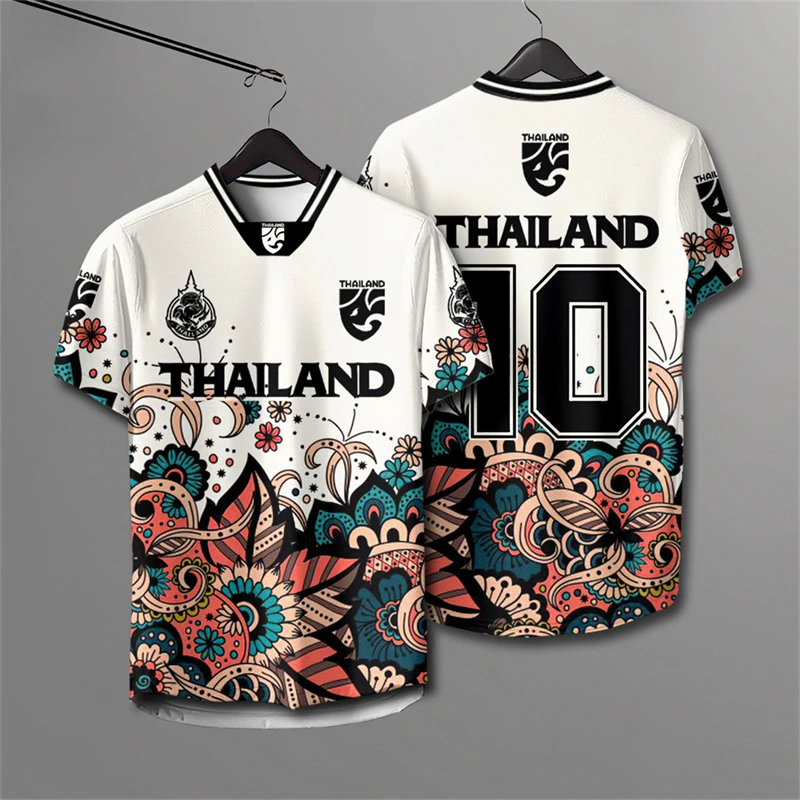 Street Fashion Thailand - Camiseta Unisex 2026 con Estampado 3D