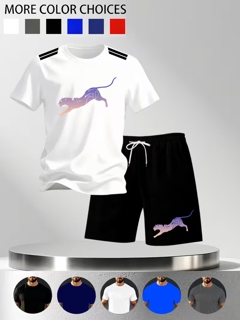 Street Fashion Men - Nueva ropa deportiva transpirable de verano
