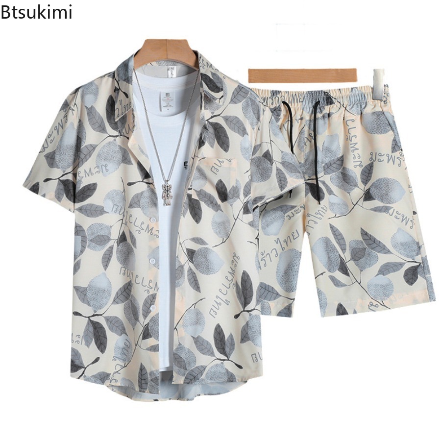 Street Fashion Casual - Conjunto de Camiseta de Manga Corta