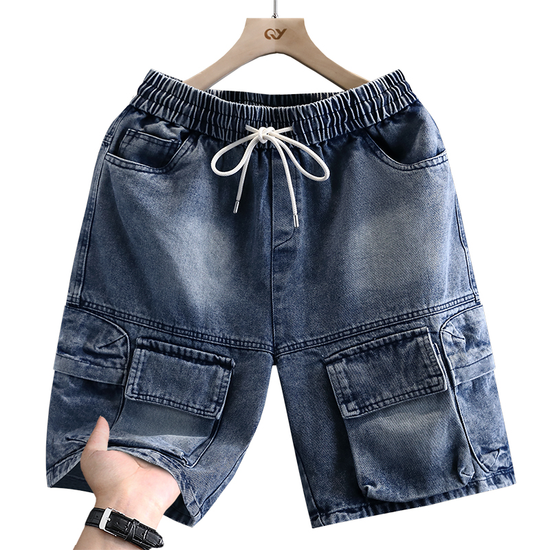 Street Fashion Jeans - Pantalones Cortos Cargo para Hombre, Nueva