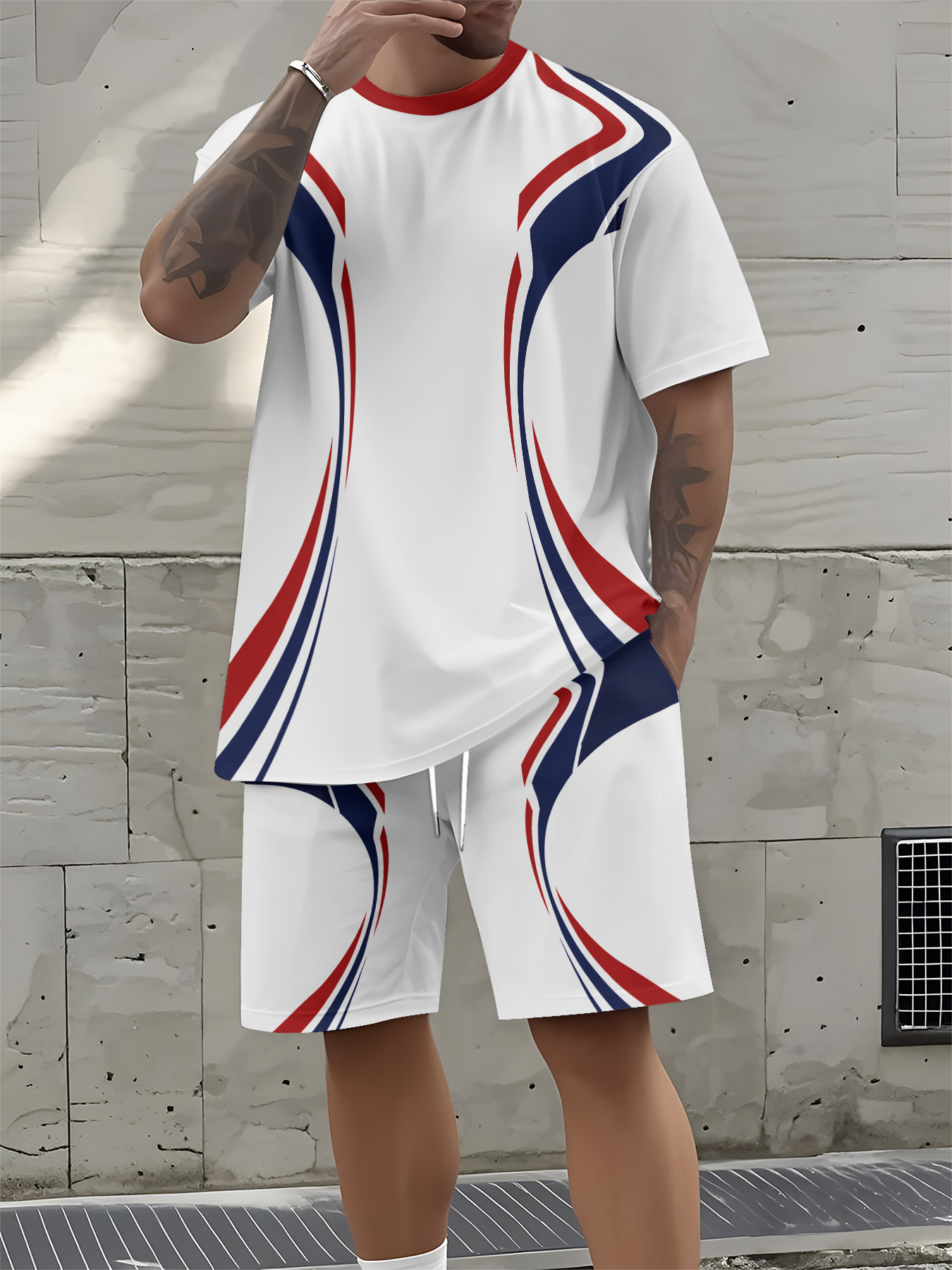 Street Fashion For 2026 - Conjunto de Verano 2026 para Hombre,