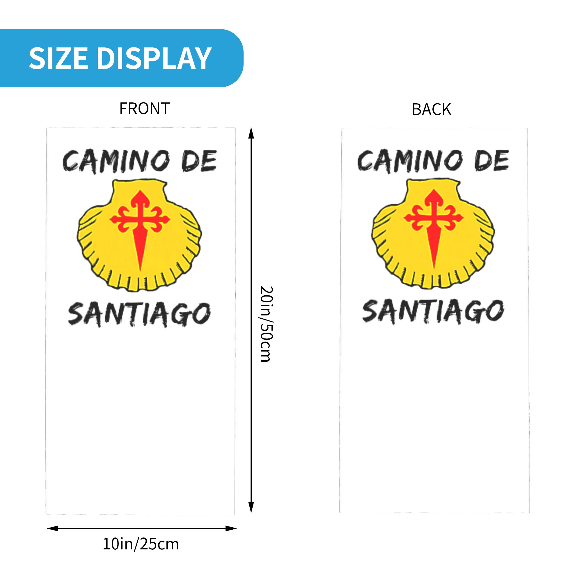 Buen Camino de Santiago - Pañu - Bandana Multi Way reseña y precio