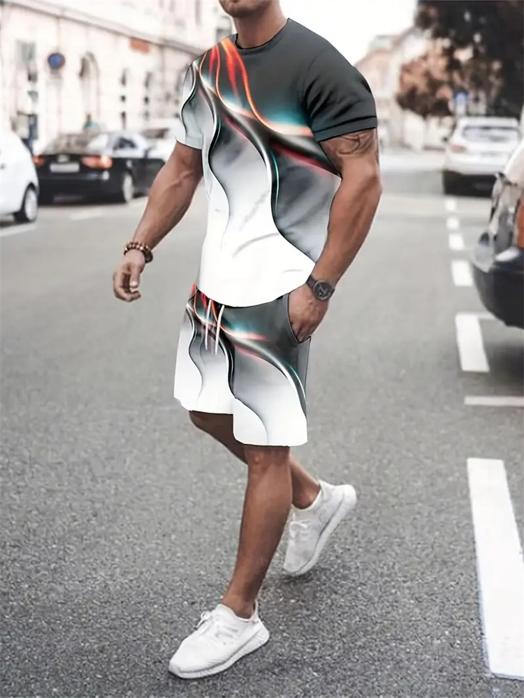 Camiseta con textura degradada - Street Fashion Men reseña y precio