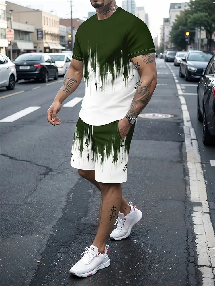 Camiseta con textura degradada - Street Fashion Men reseña y precio