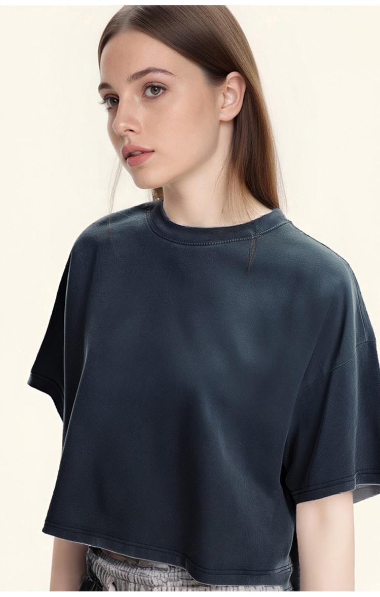 LOLO-Camiseta corta Sexy para  - Street Fashion Mood reseña y precio