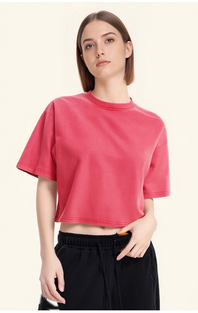 LOLO-Camiseta corta Sexy para  - Street Fashion Mood reseña y precio