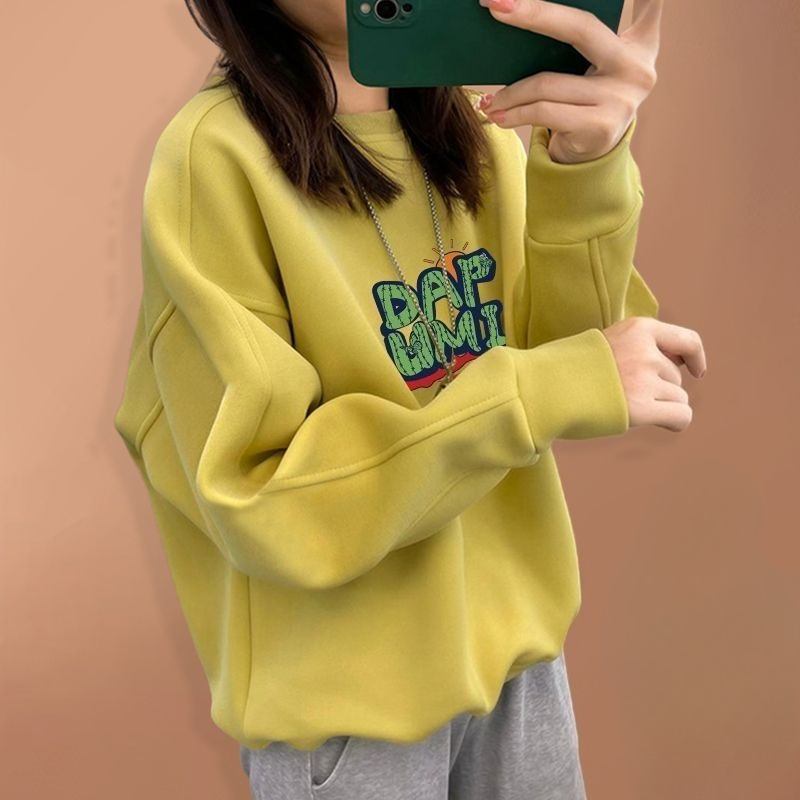 Sudadera Oversize de Algodón P - Oversized Crewneck Fleece reseña y precio