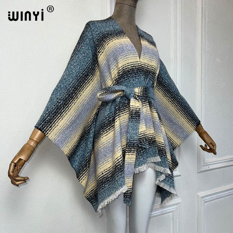 WINYI-Chaqueta de invierno Ret - Street Fashion Kimono reseña y precio