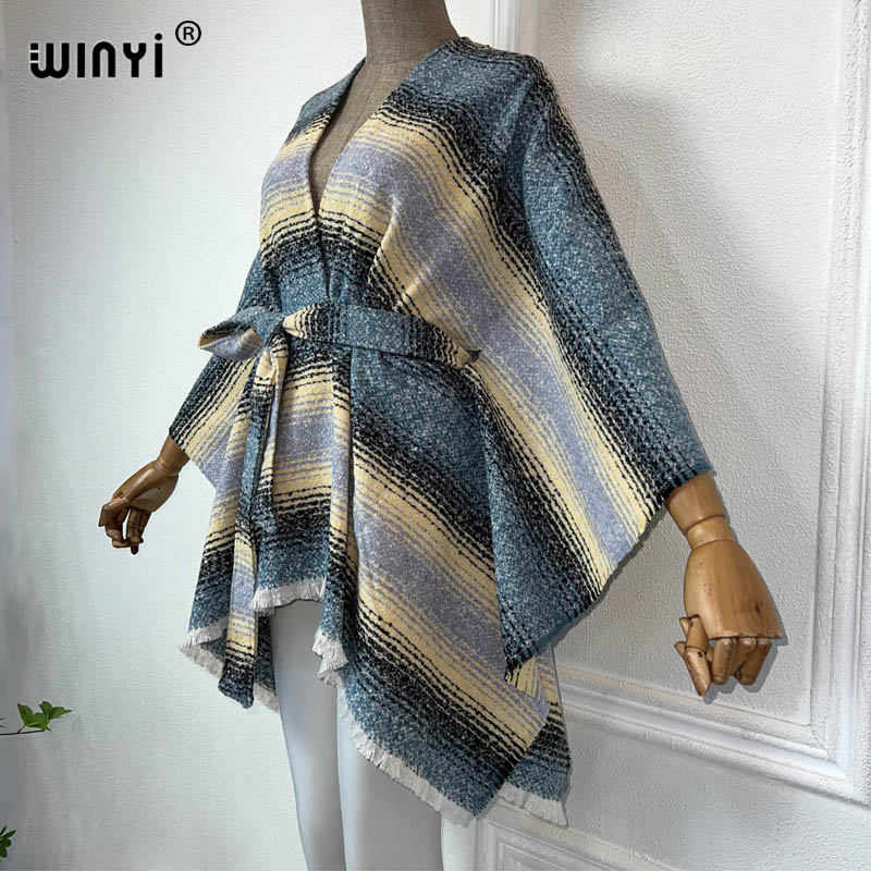 WINYI-Chaqueta de invierno Ret - Street Fashion Kimono reseña y precio