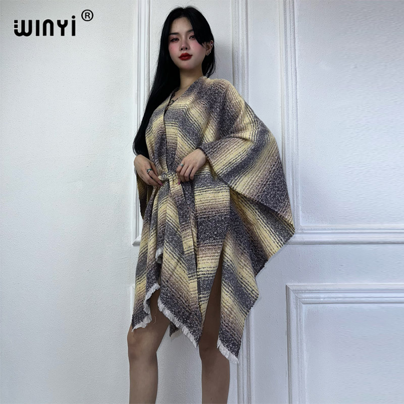 WINYI-Chaqueta de invierno Ret - Street Fashion Kimono reseña y precio
