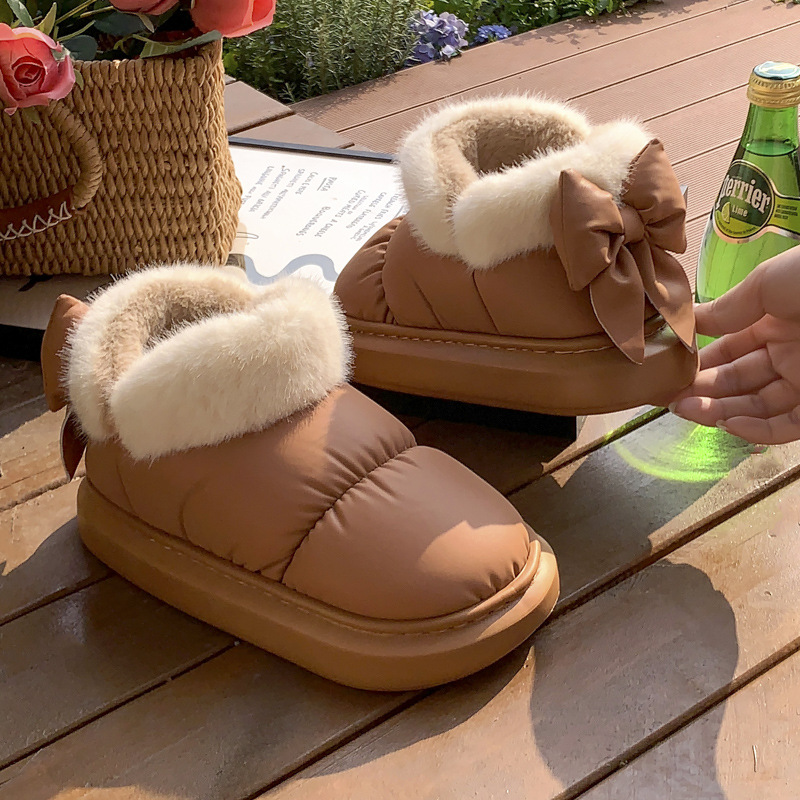 Botas de nieve a la moda con l - Korean Street Fashion Female reseña y precio