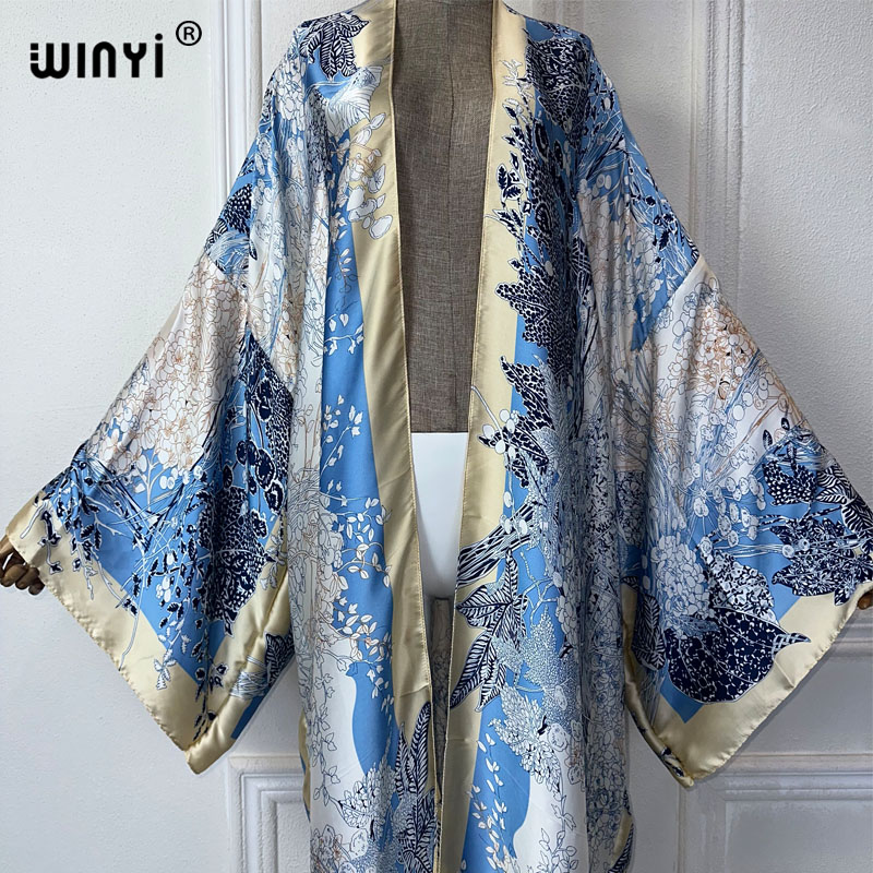 WINYI-kimono con estampado boh - Street Fashion Kimono reseña y precio