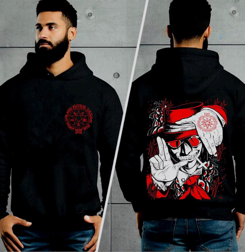 Sudadera con Capucha Hellsing  - Oversized Crewneck Fleece reseña y precio