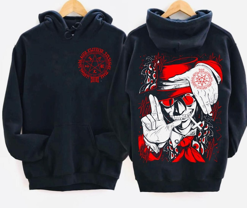 Sudadera con Capucha Hellsing  - Oversized Crewneck Fleece reseña y precio