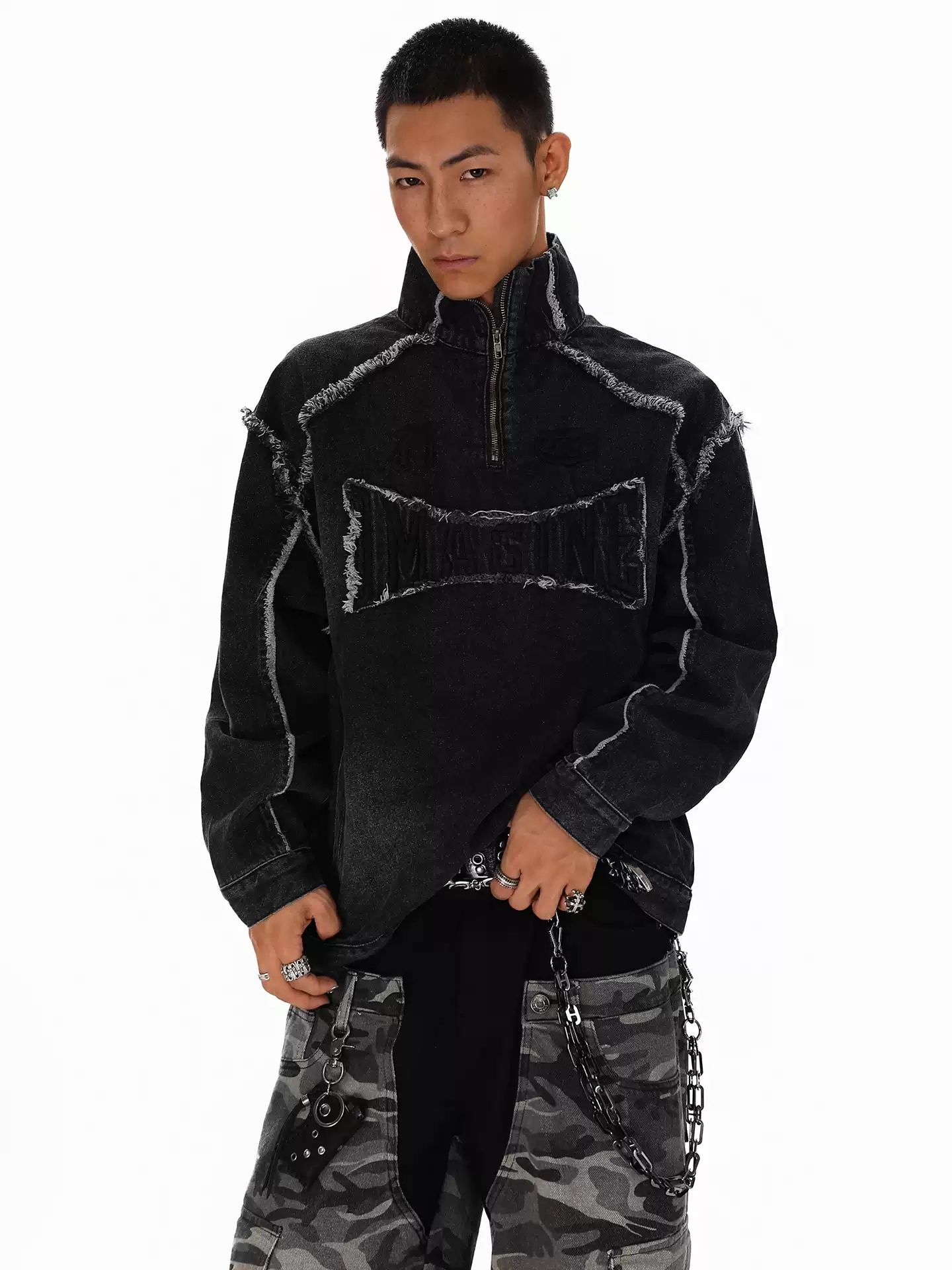 Sudadera de mezclilla de estil - Street Fashion Us reseña y precio
