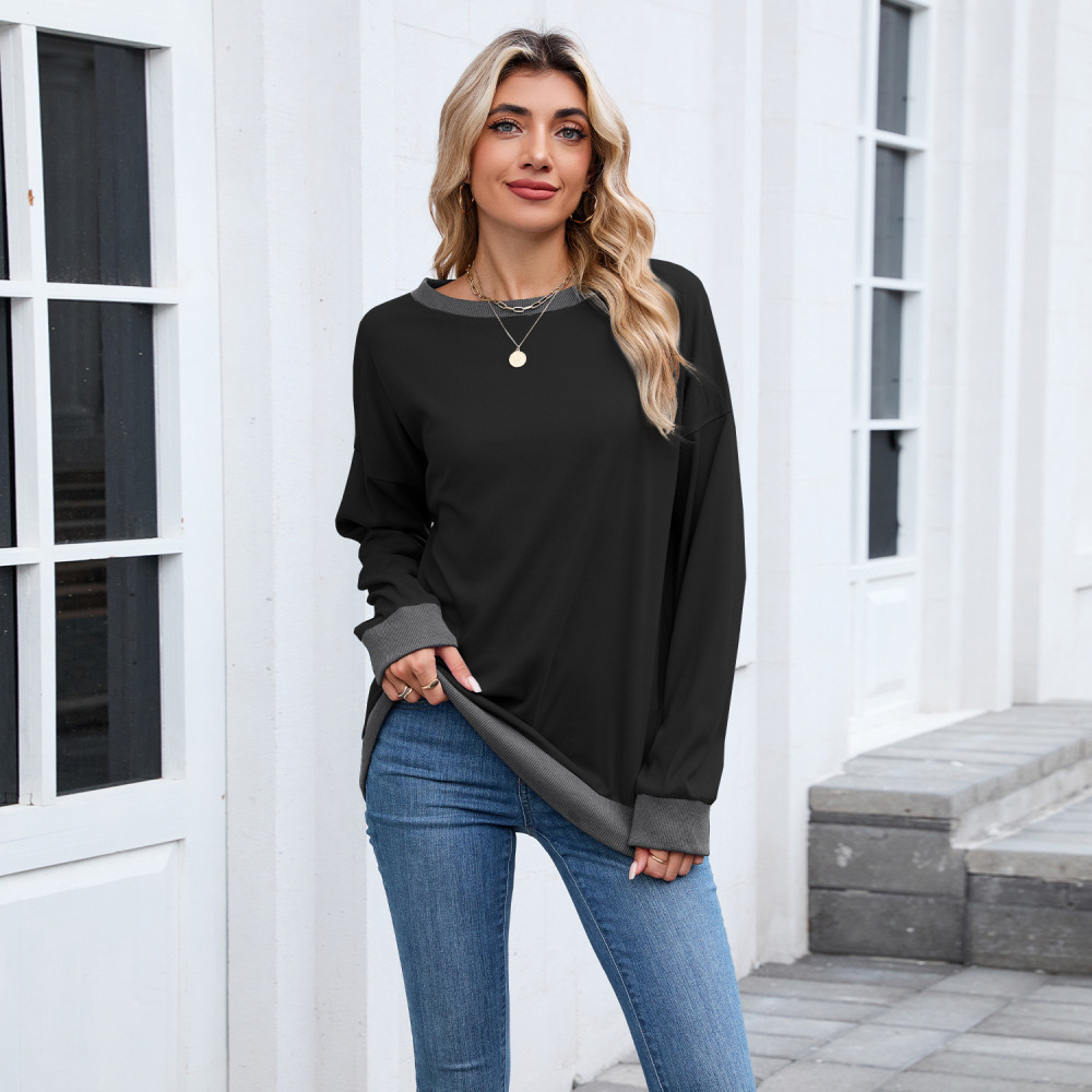 Sudadera Holgada de Moda para  - Oversized Crewneck Fleece reseña y precio