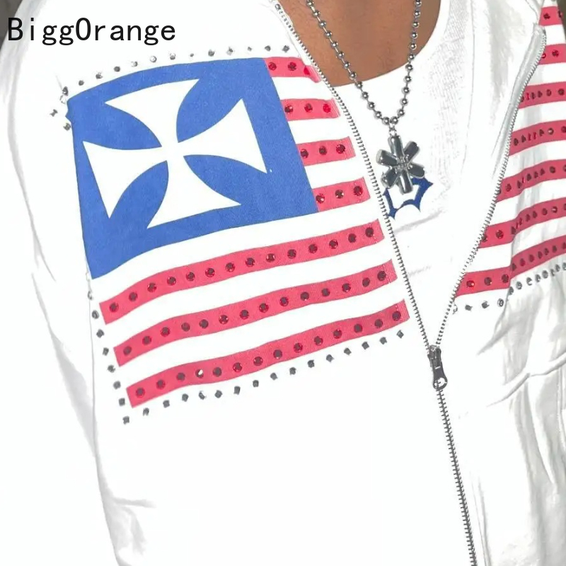 Sudadera abrigo con diamantes  - Street Fashion Elements reseña y precio
