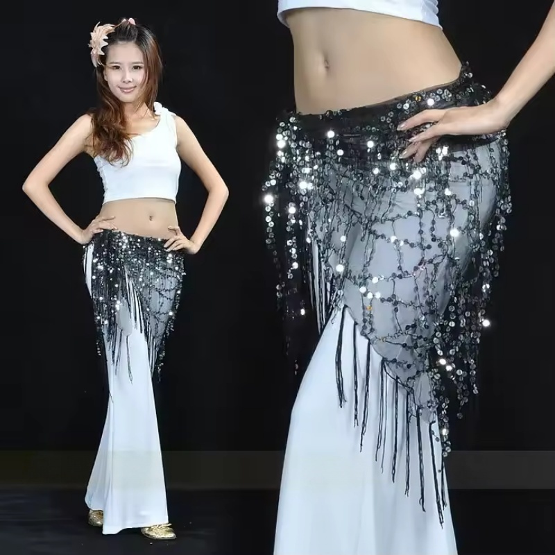 Cinturón de lentejuelas de mod - Street Fashion Thailand reseña y precio
