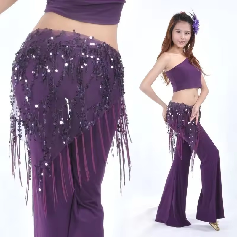 Cinturón de lentejuelas de mod - Street Fashion Thailand reseña y precio