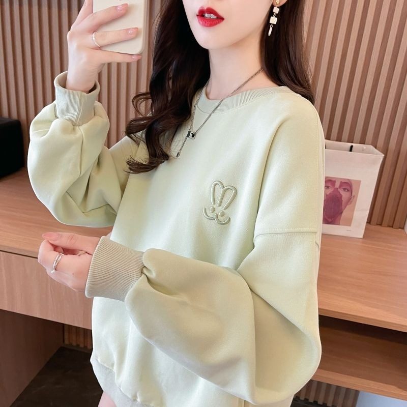 Sudadera Ligera de Cuello Redo - Oversized Crewneck Fleece reseña y precio