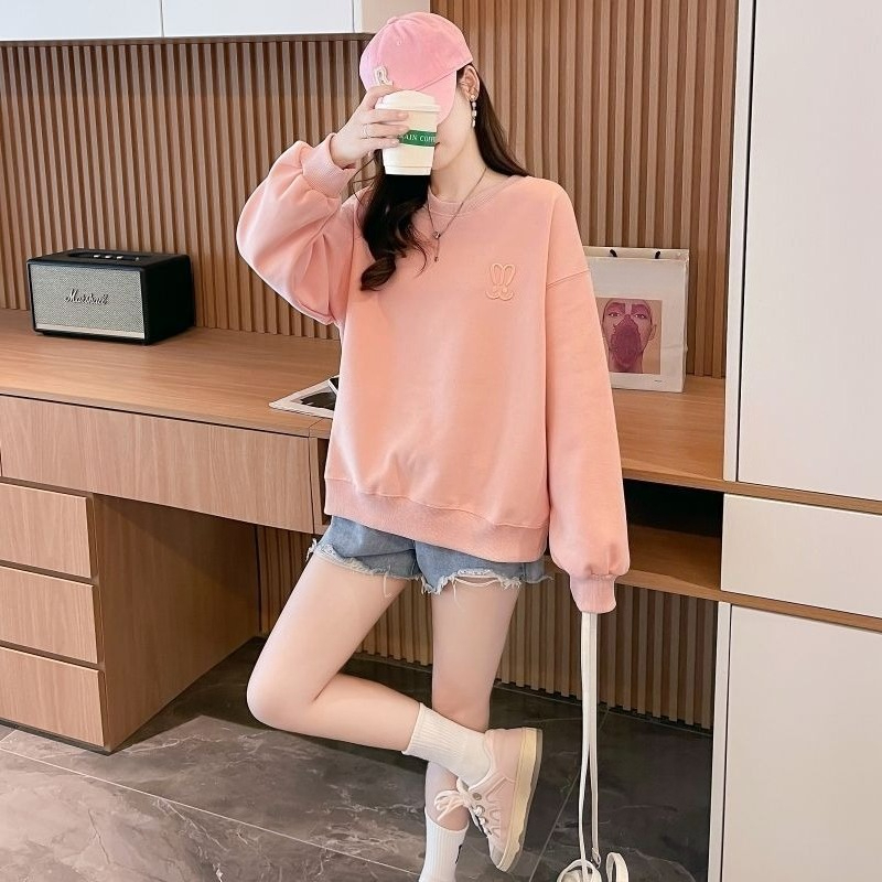 Sudadera Ligera de Cuello Redo - Oversized Crewneck Fleece reseña y precio