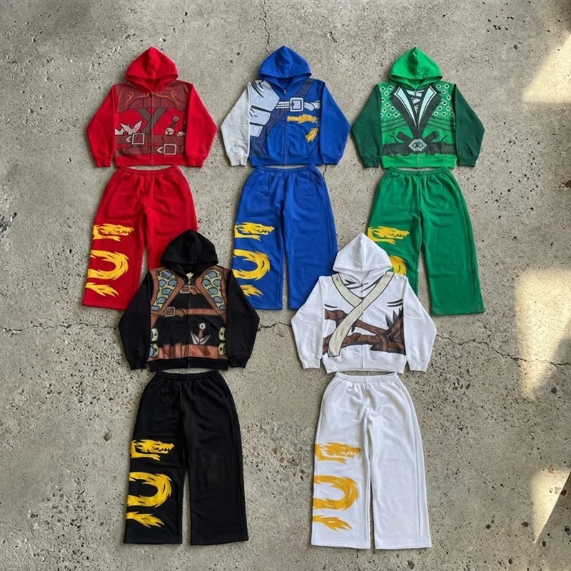 Conjunto de Sudadera con Capuc - Street Fashion Casual reseña y precio