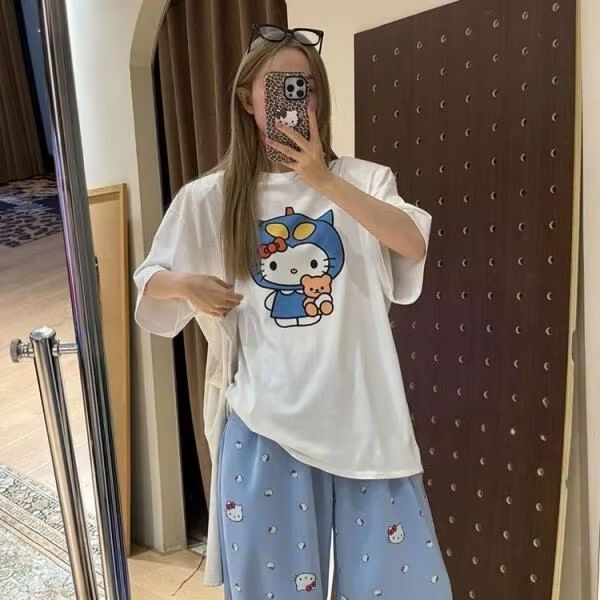Camiseta de manga corta con es - Street Fashion Casual reseña y precio