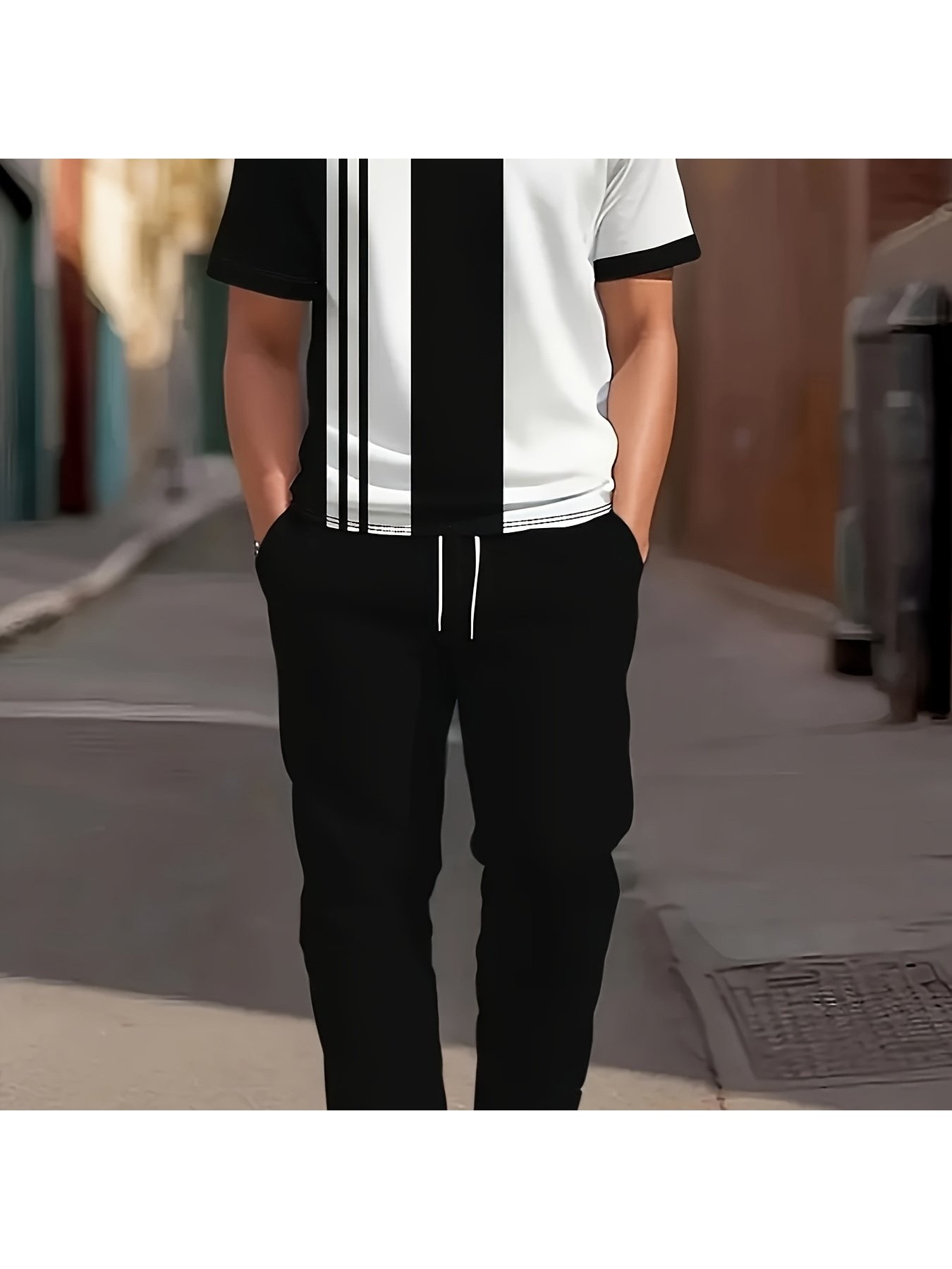 Conjunto de Pantalones Largos  - Street Fashion For 2026 reseña y precio