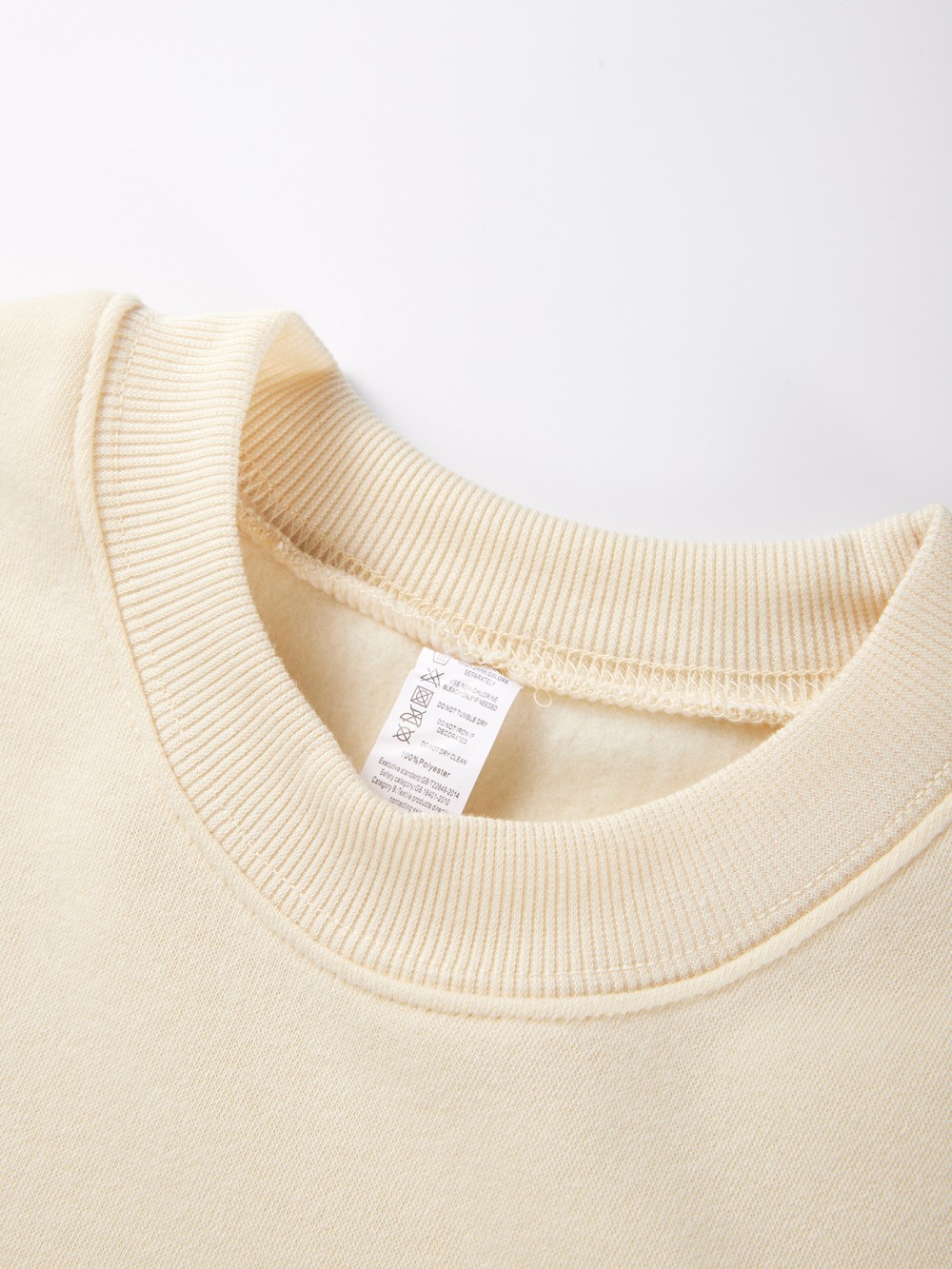 Sudadera coreana de gran tamañ - Oversized Crewneck Fleece reseña y precio
