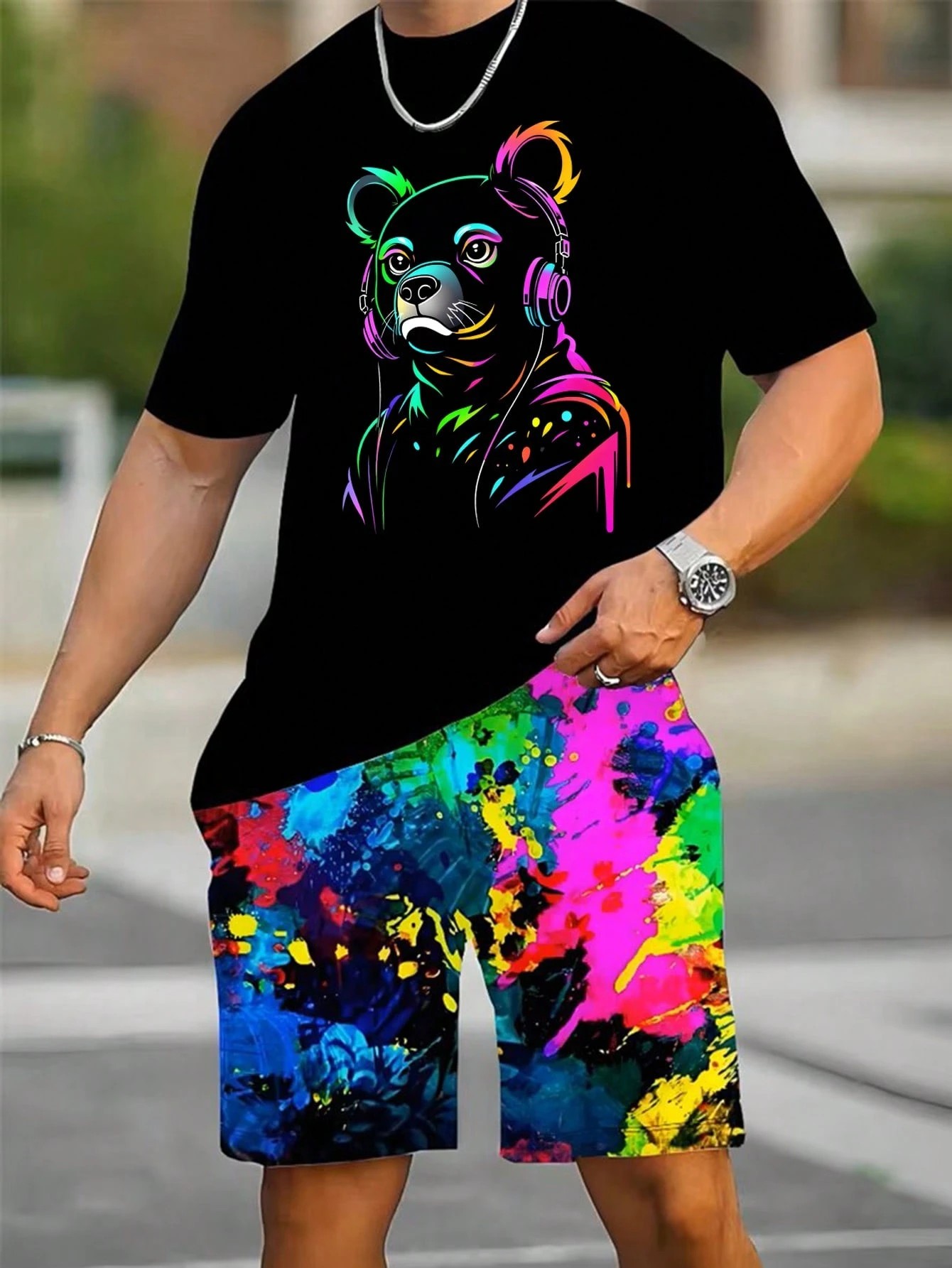 Conjunto de Pantalones Cortos  - Street Fashion For 2026 reseña y precio
