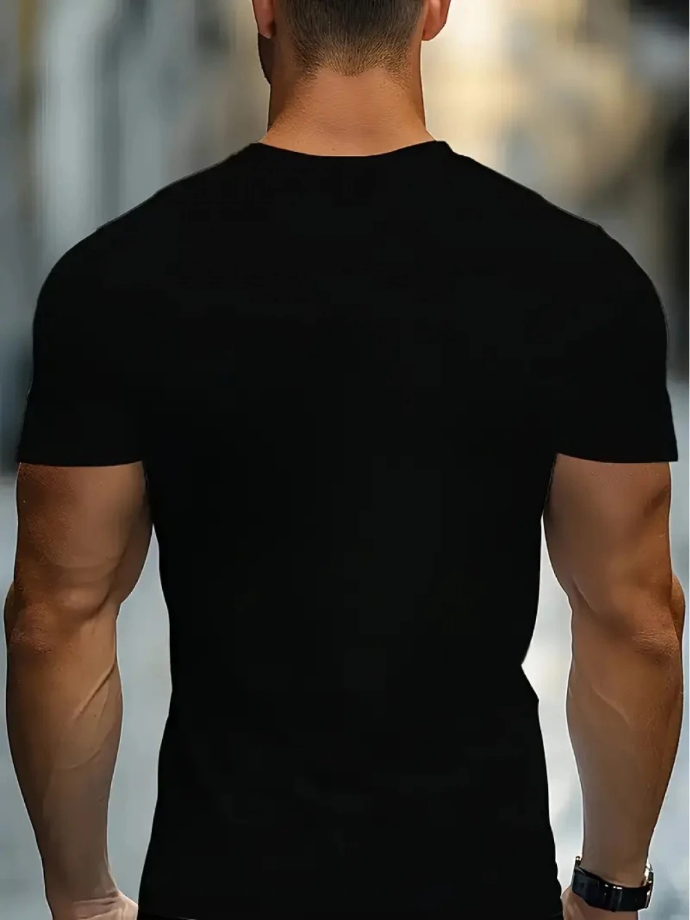 Camiseta con diseño de tatuaje - Street Fashion Thailand reseña y precio