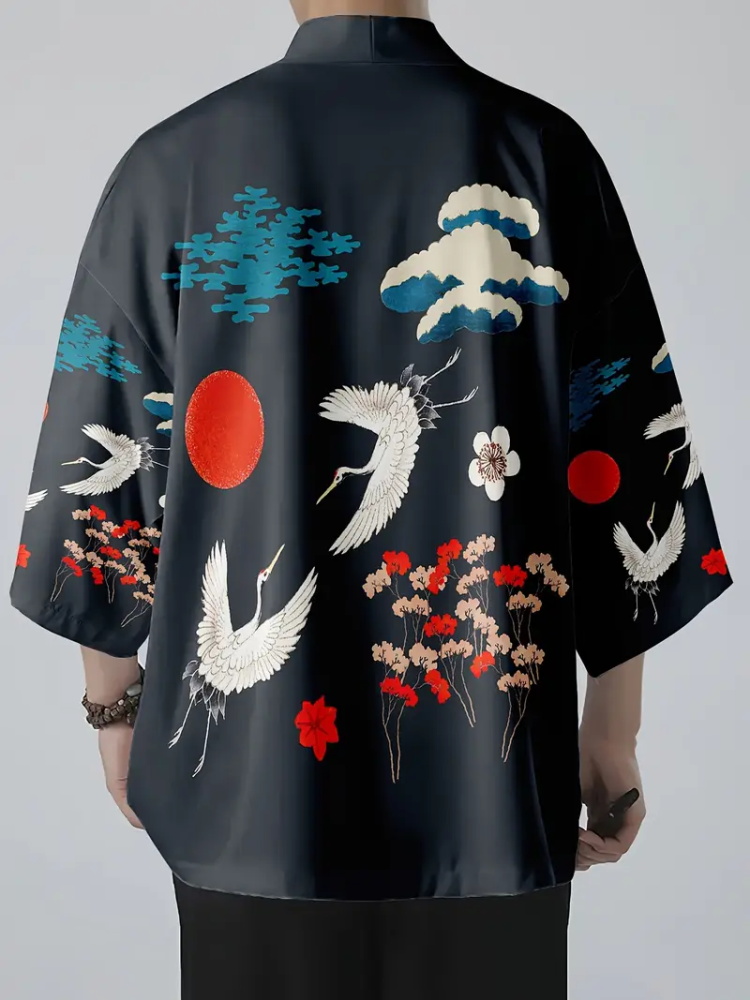 Moda japonesa de verano para h - Street Fashion Kimono reseña y precio